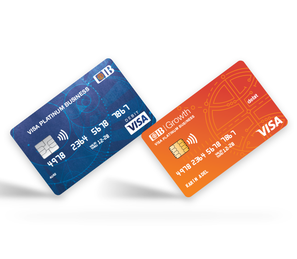 VISA Platinum Debit Card Business CIB Egypt