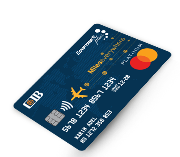 Platinum Mileseverywhere Credit Card Personal CIB Egypt